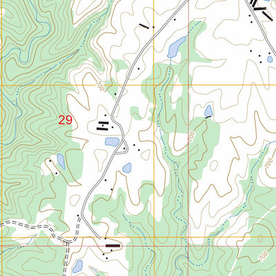 US Forest Service - Topo Arley, AL FSTopo Legacy digital map