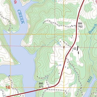 US Forest Service - Topo Arley, AL FSTopo Legacy digital map
