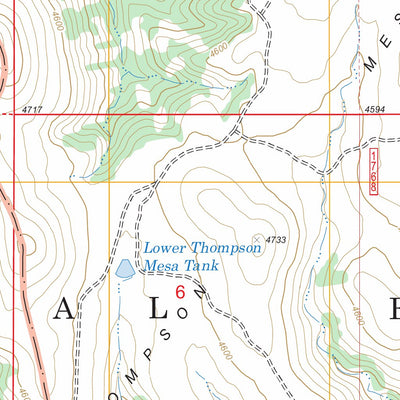 US Forest Service - Topo Armer Mountain, AZ FSTopo Legacy digital map