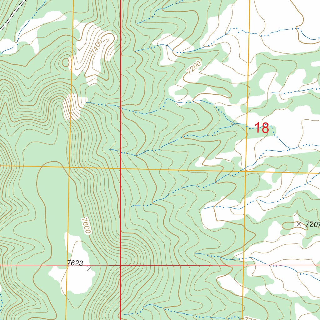Armstrong Canyon, NM FSTopo Legacy Map by US Forest Service - Topo ...