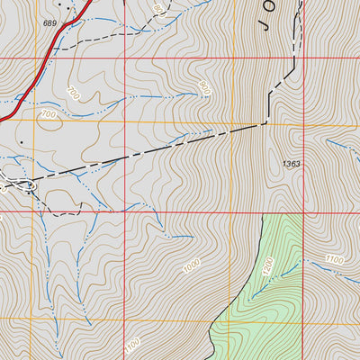 US Forest Service - Topo Armuchee, GA FSTopo Legacy digital map