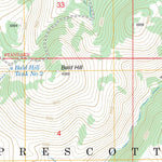 US Forest Service - Topo Arnold Mesa, AZ FSTopo Legacy digital map