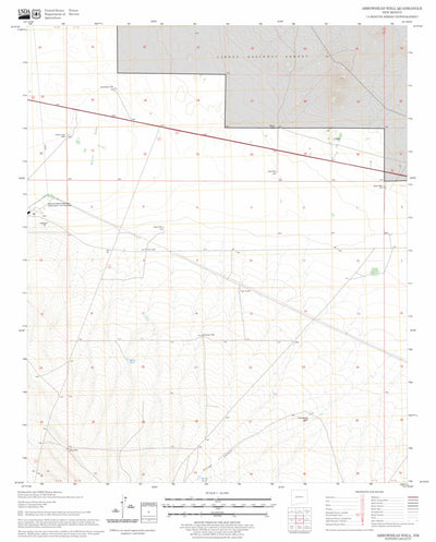 US Forest Service - Topo Arrowhead Well, NM FSTopo Legacy digital map