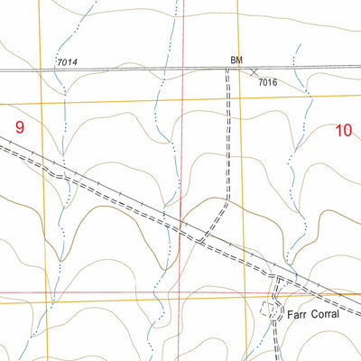 US Forest Service - Topo Arrowhead Well, NM FSTopo Legacy digital map