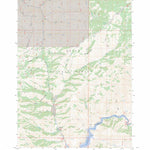 US Forest Service - Topo Arrowrock Reservoir NE, ID FSTopo Legacy digital map