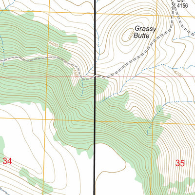US Forest Service - Topo Arrowwood Point, OR FSTopo Legacy digital map