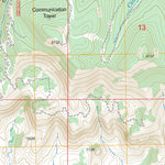 US Forest Service - Topo Arroyo Del Agua, NM FSTopo Legacy digital map