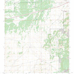 US Forest Service - Topo Arroyo Landavaso, NM FSTopo Legacy digital map