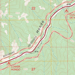 US Forest Service - Topo Arroyo Seco, NM FSTopo Legacy digital map