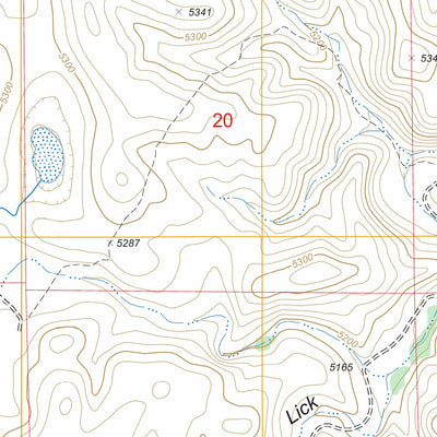 US Forest Service - Topo Arroyo Serrano West, NM FSTopo Legacy digital map