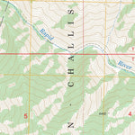 US Forest Service - Topo Artillery Dome, ID FSTopo Legacy digital map