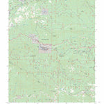 US Forest Service - Topo Ascension Mountain, CA FSTopo Legacy digital map