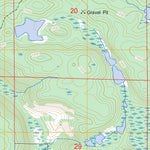 US Forest Service - Topo Ash Lake, MN FSTopo Legacy digital map