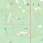 US Forest Service - Topo Ash Mountain, MT FSTopo Legacy digital map