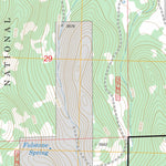 US Forest Service - Topo Ash Valley, CA FSTopo Legacy digital map