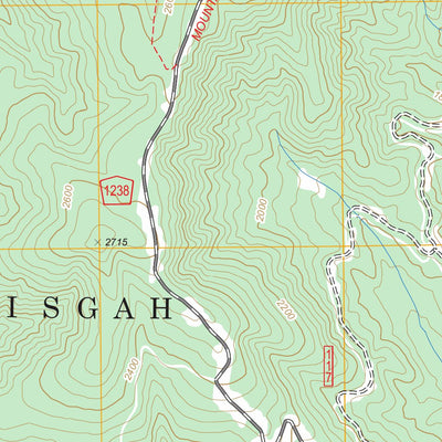 US Forest Service - Topo Ashford, NC FSTopo Legacy digital map