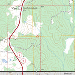 US Forest Service - Topo Ashland, MS FSTopo Legacy digital map