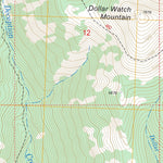 US Forest Service - Topo Ashnola Mountain, WA FSTopo Legacy digital map