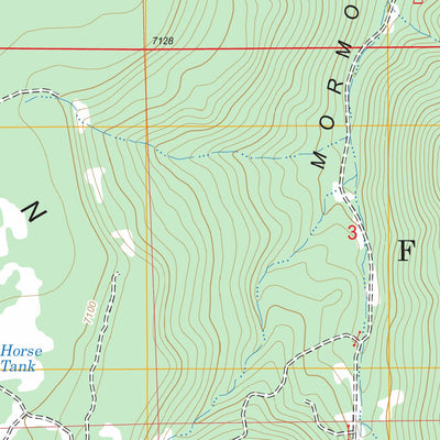 US Forest Service - Topo Ashurst Lake, AZ FSTopo Legacy digital map