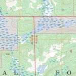 US Forest Service - Topo Astrid Lake, MN FSTopo Legacy digital map