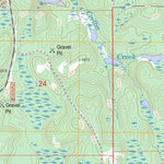 US Forest Service - Topo Astrid Lake, MN FSTopo Legacy digital map