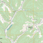 US Forest Service - Topo Athalia, OH - WV FSTopo Legacy digital map