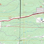 US Forest Service - Topo Athens, AR FSTopo Legacy digital map