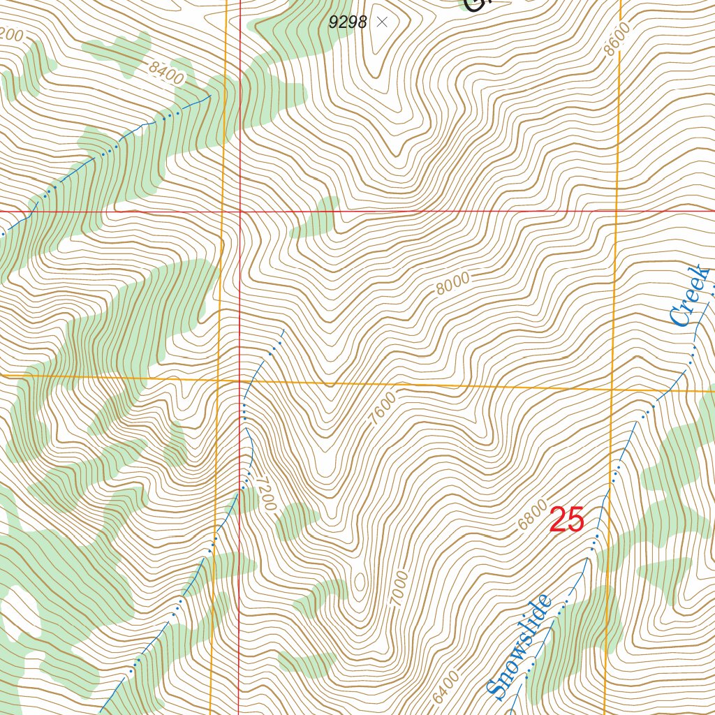 Atlanta East, ID FSTopo Legacy Map by US Forest Service - Topo | Avenza ...
