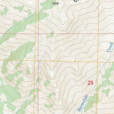 US Forest Service - Topo Atlanta East, ID FSTopo Legacy digital map