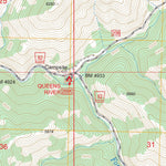 US Forest Service - Topo Atlanta West, ID FSTopo Legacy digital map