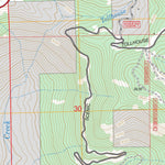 US Forest Service - Topo Auberry, CA FSTopo Legacy digital map