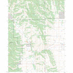 US Forest Service - Topo Auburn, WY - ID FSTopo Legacy digital map