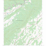 US Forest Service - Topo Augusta Springs, VA FSTopo Legacy digital map