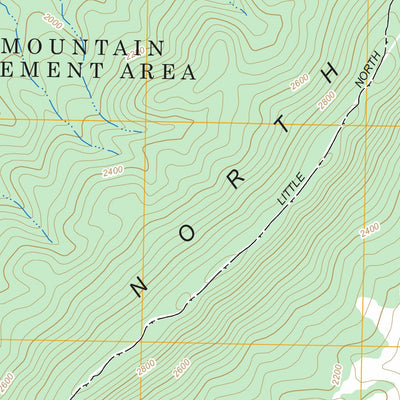 US Forest Service - Topo Augusta Springs, VA FSTopo Legacy digital map