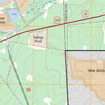 US Forest Service - Topo Aurora, MN FSTopo Legacy digital map