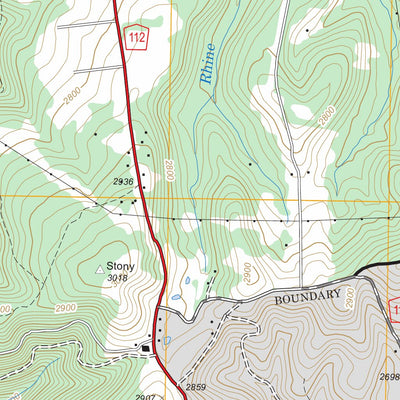 US Forest Service - Topo Aurora, WV FSTopo Legacy digital map