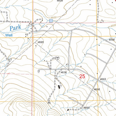 US Forest Service - Topo Austin, MT FSTopo Legacy digital map