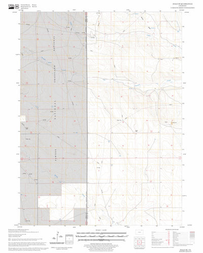 US Forest Service - Topo Avalo SE, CO FSTopo Legacy digital map