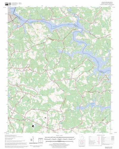 US Forest Service - Topo Avalon, GA - SC FSTopo Legacy digital map