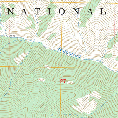 US Forest Service - Topo Avery, ID FSTopo Legacy digital map