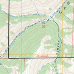 US Forest Service - Topo Avintaquin Canyon, UT FSTopo Legacy digital map