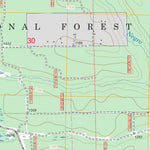 US Forest Service - Topo Axin, MI FSTopo Legacy digital map