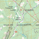US Forest Service - Topo Ayersville, GA FSTopo Legacy digital map
