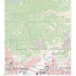 US Forest Service - Topo Azusa, CA FSTopo Legacy digital map