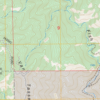 US Forest Service - Topo Azusa, CA FSTopo Legacy digital map