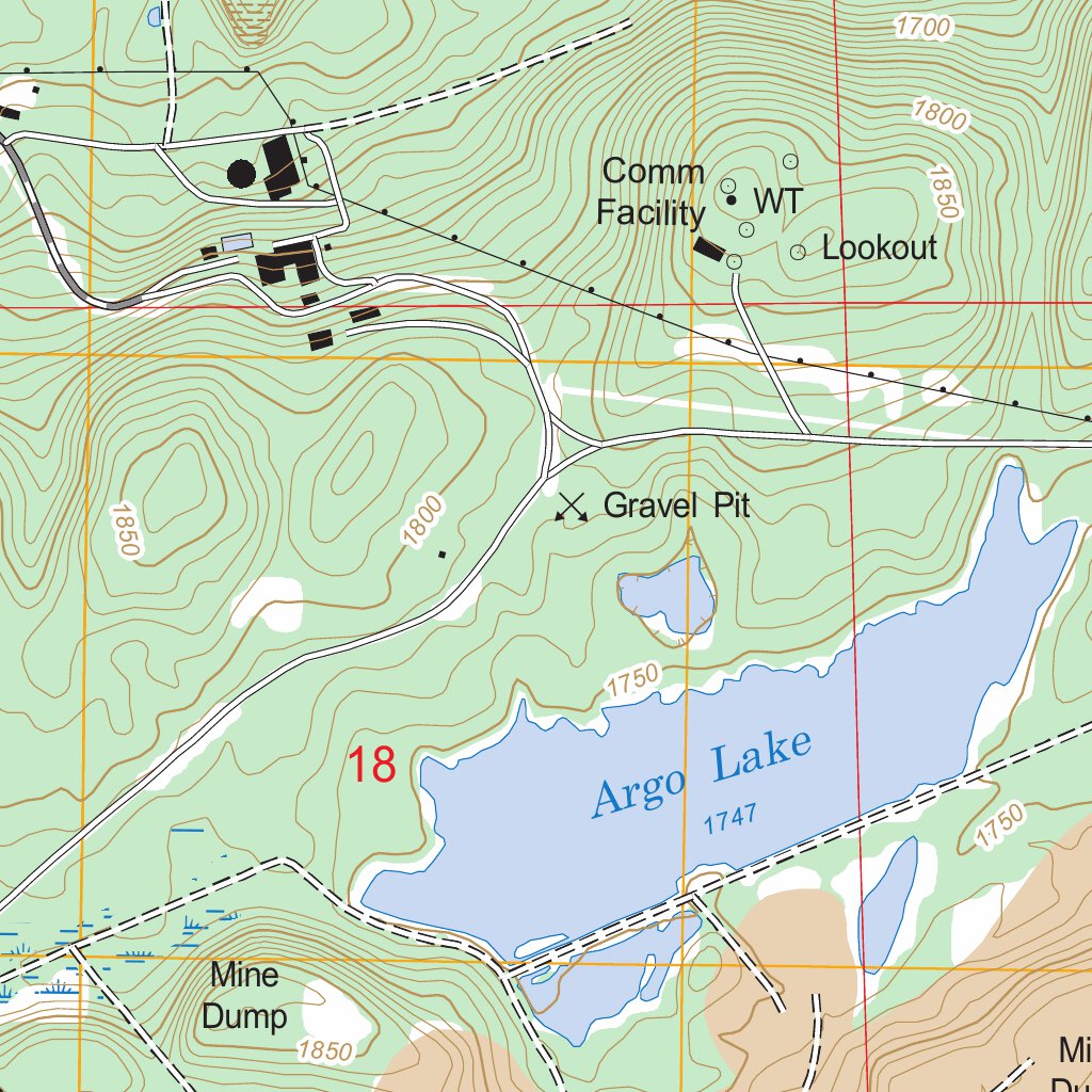 Babbitt, MN FSTopo Legacy Map by US Forest Service - Topo | Avenza Maps