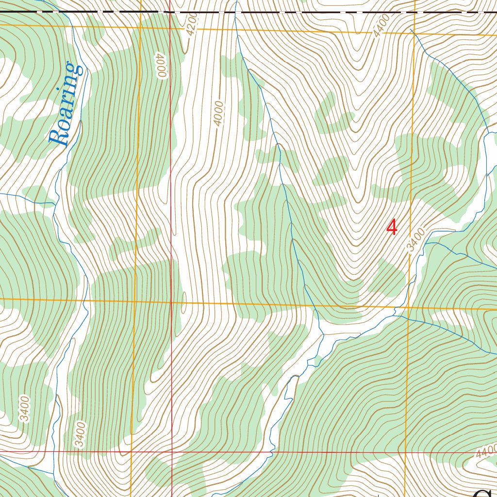 Bacon Peak, ID FSTopo Legacy Map by US Forest Service - Topo | Avenza Maps
