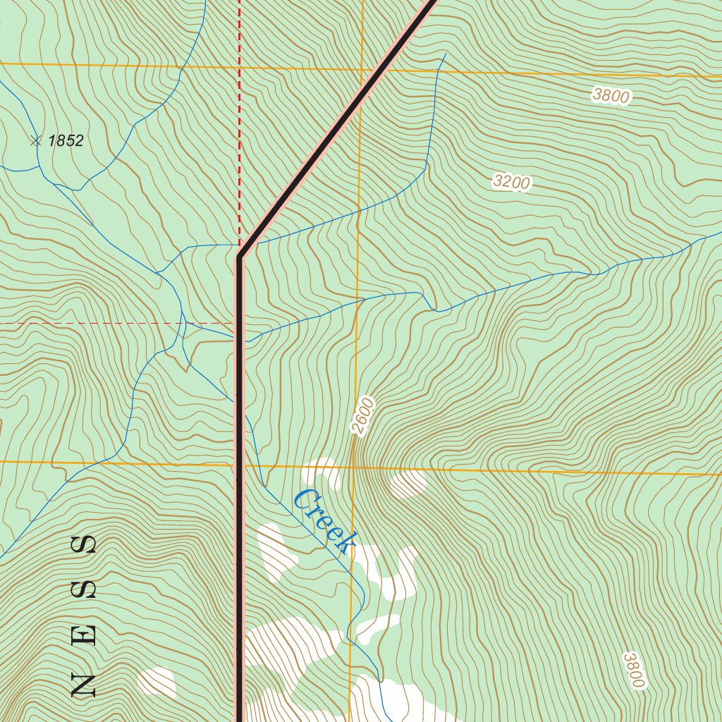 Bacon Peak, WA FSTopo Legacy Map by US Forest Service - Topo | Avenza Maps