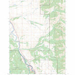 US Forest Service - Topo Bad Luck Creek, MT FSTopo Legacy digital map