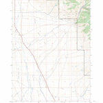US Forest Service - Topo Badger Creek, ID FSTopo Legacy digital map